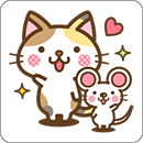 LINEスタンプ ネコさんたちのふきだし文字スタンプ