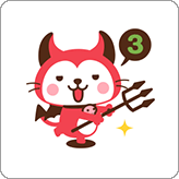 LINEスタンプ デビねこくん 3