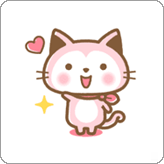 LINEスタンプ ももいろのにゃんこ