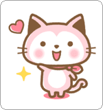 LINEスタンプ ももいろのにゃんこ